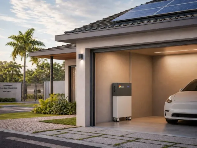 Sistema Residencial ESS Tudo em Um — sistema de armazenamento Henley Power