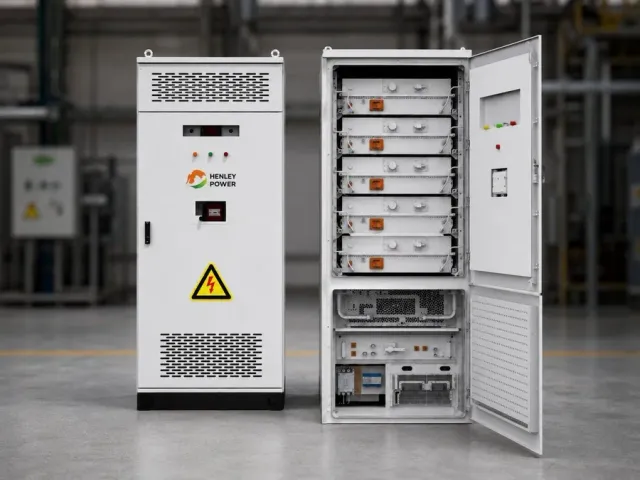 Cabine BESS C&I — sistema de armazenamento Henley Power